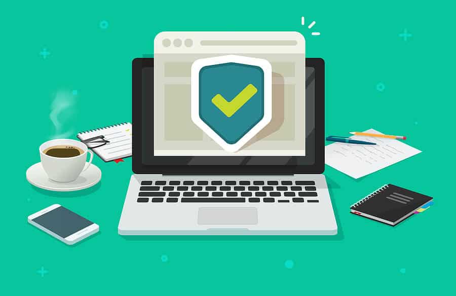 Ecommerce website interface representing accessibility, security, and SEO best practices